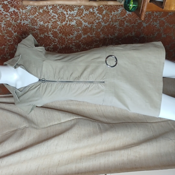 Papillon Vancouver Los Angeles Mod cotton dress S - Picture 1 of 4